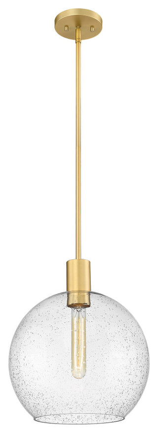Zlite 7501P14-OBR 1-Light Pendant, Clear Seedy