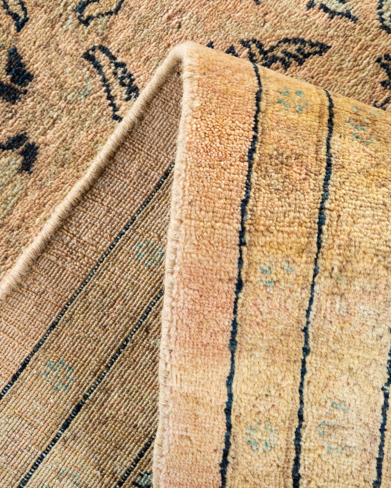 Mogul, One-of-a-Kind Hand-Knotted Area Rug Beige, 9' 3" x 12' 0"