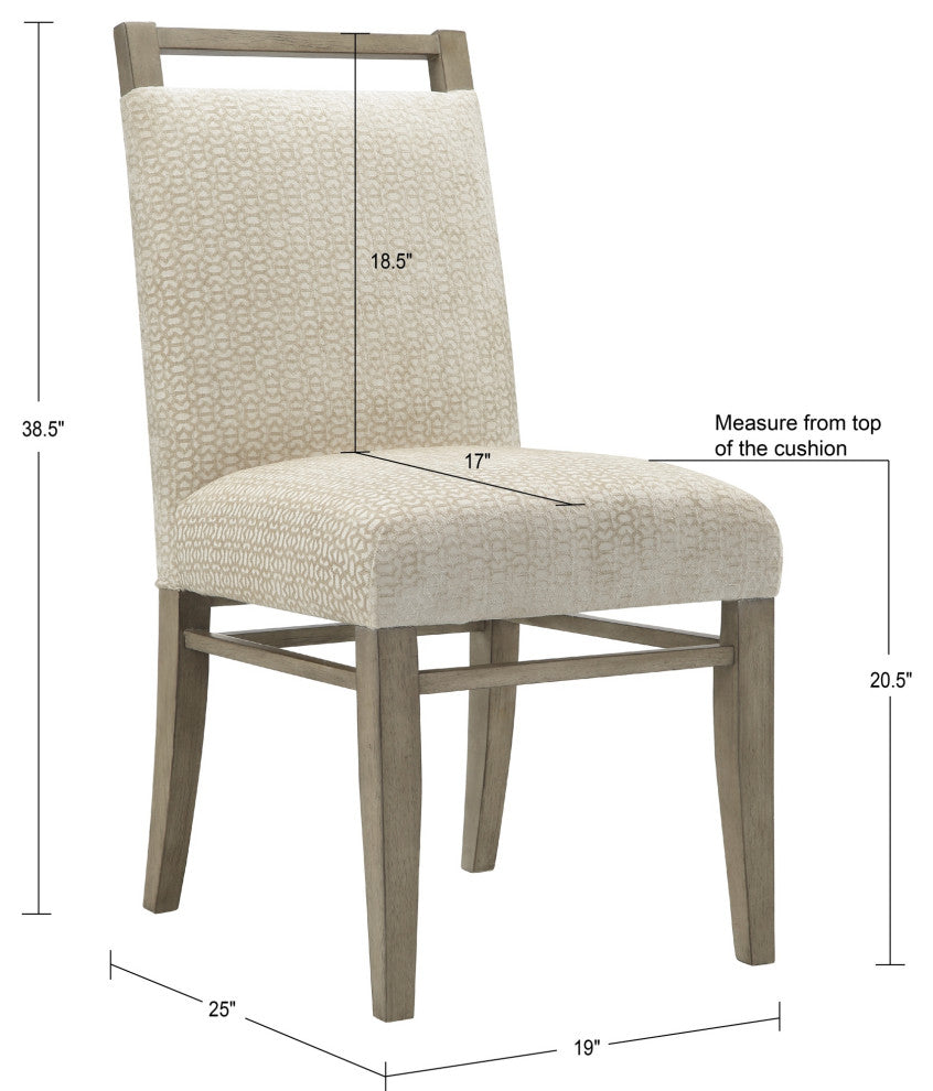 Madison Park Elmwood Dining Chair, Set of 2