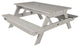 Sequoia National Picnic Table, Harbor Gray