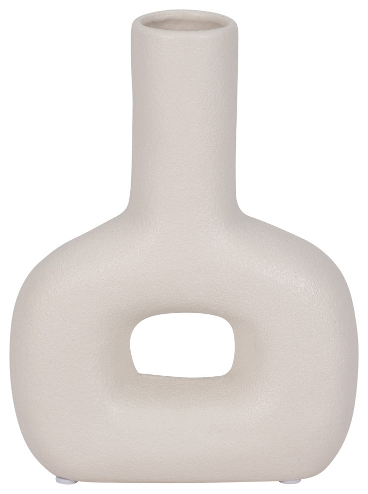 Dol, 8" Open Cut Vase, Cotton