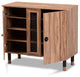 Valina Modern and Contemporary 2-Door Wood Entryway Shoe Storage Cabinet