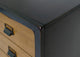 Mid-Century Wood Lateral File, Storage File Drawer, Fully Assembled, Black