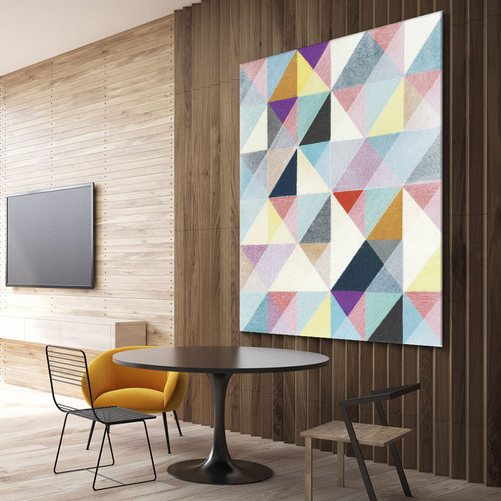 "Moderno I" Fine Art Giant Canvas Print, 54"x54"