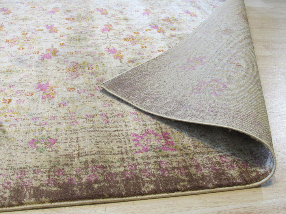 Ivory Bohemian Oriental Capella Area Rug