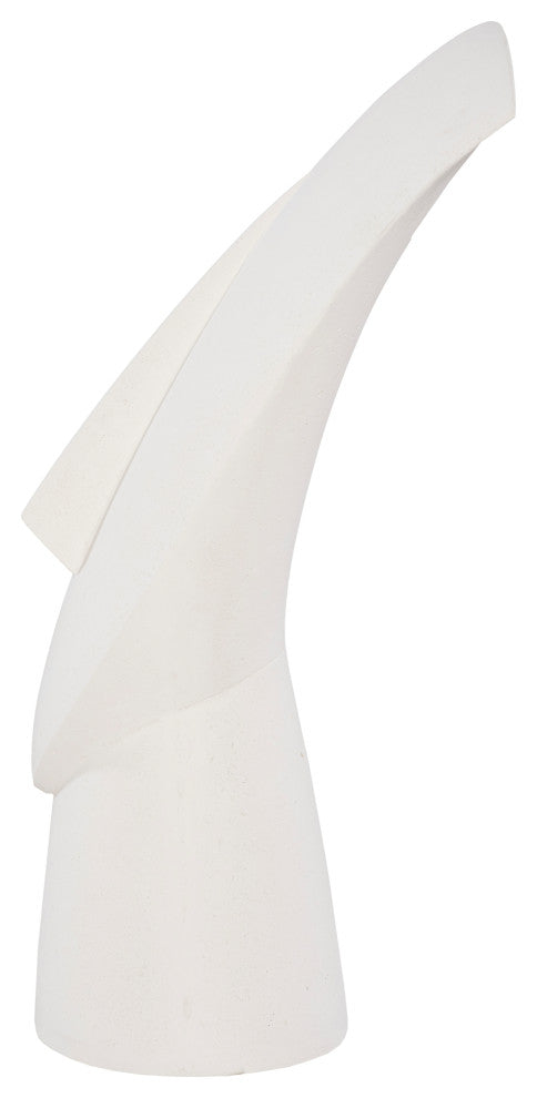 Cycladic Head, Sculpture, Classic, White Stone