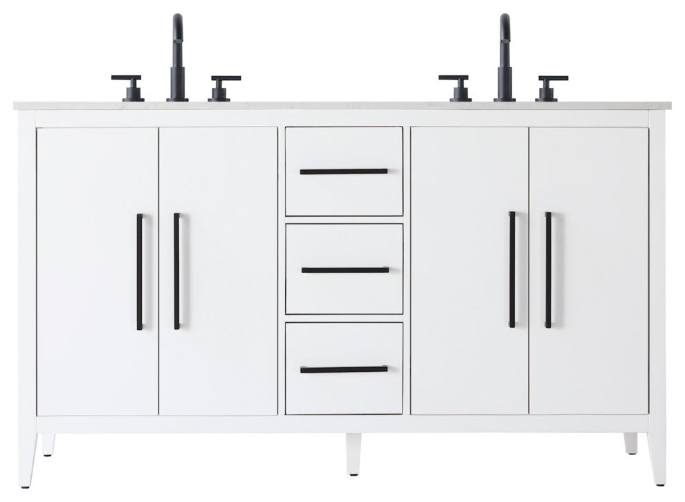 Elegant Lighting VF29360D Millie 60" - White