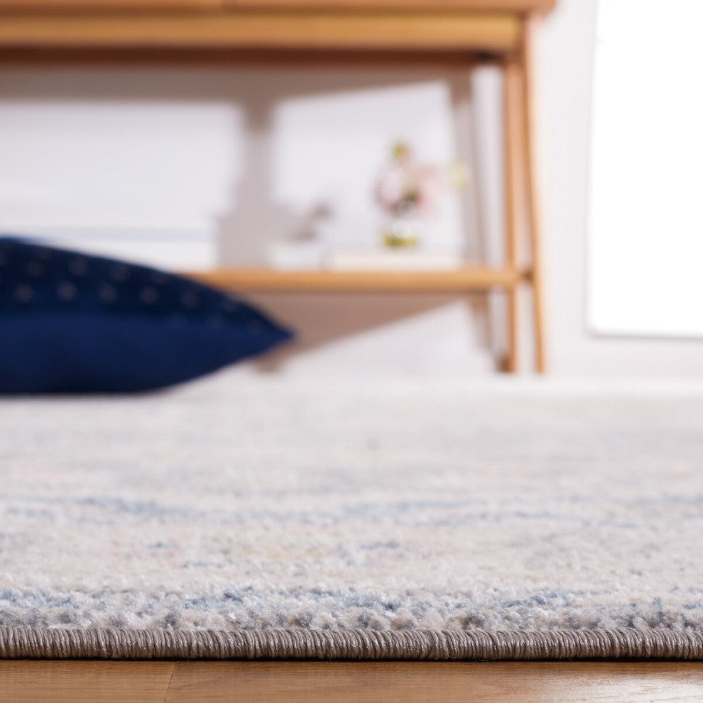 Safavieh Blair Machin-Washable Collection BLR234 Rug, Beige/Light Grey, 5'3"x7'6"