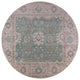 Ahgly Company Indoor Round Mid-Century Modern Area Rugs, 3' Round