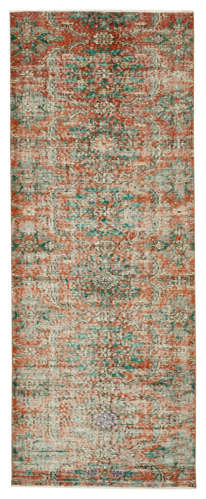 Rug N Carpet - Handwoven Turkish 3' 2" x 8' 0" Low Pile  Small Area Rug