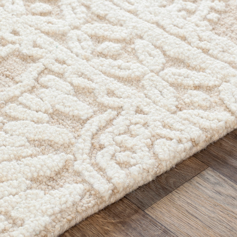 Surya Izmir IZM-2304 Traditional Area Rug, 6' x 9' Rectangle