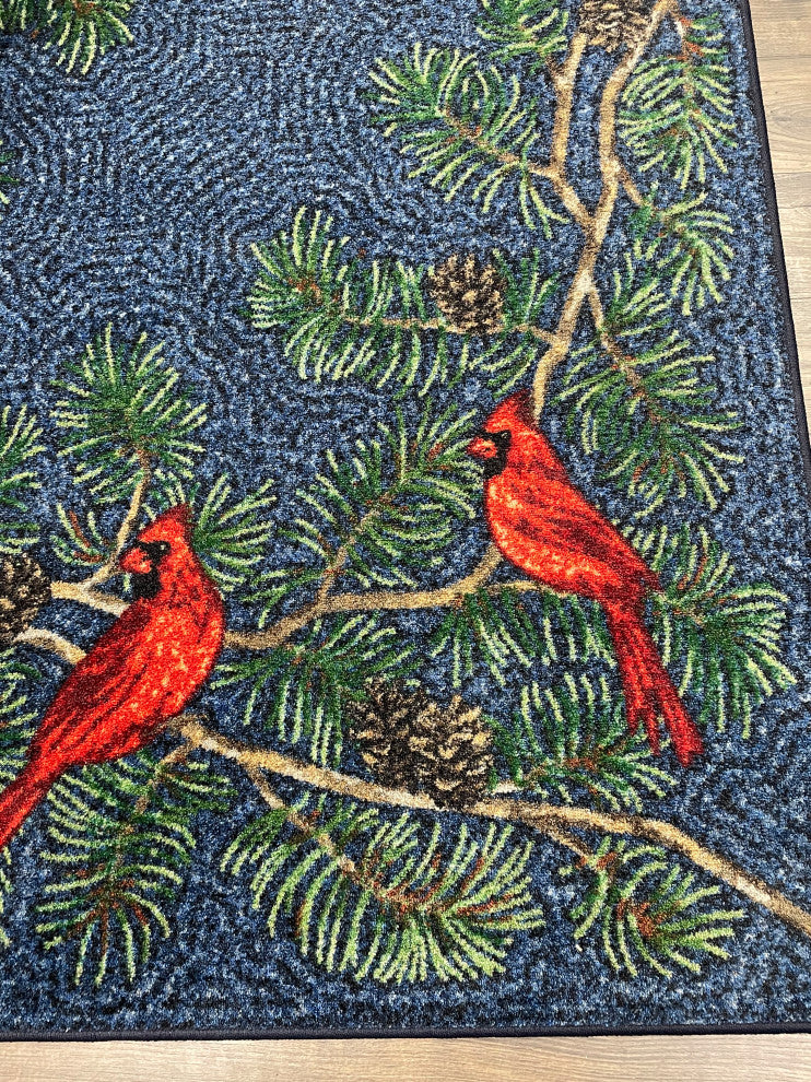 Cardinals, Blue, 2'x8'
