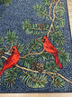 Cardinals, Blue, 2'x8'