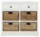 Safavieh Harry Wood Storage Unit in Cream