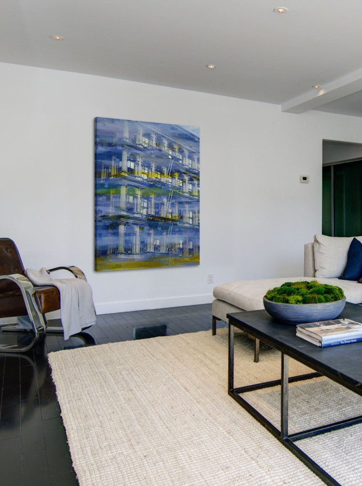 "NYC Architecture" Print on Canvas, 30"x45"