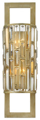 Fredrick Ramond Gemma Large Two Light Sconce, Silver Leaf*