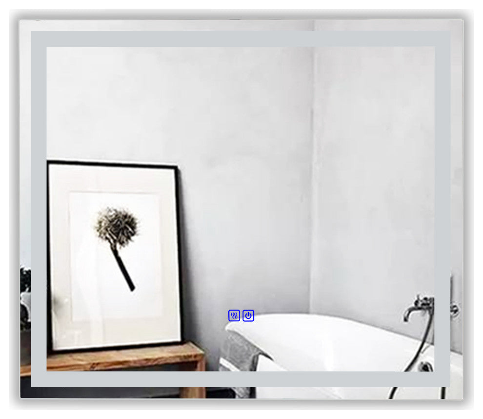 SPECULO Back Lit LED Mirror 6000K Daylight White, 28"