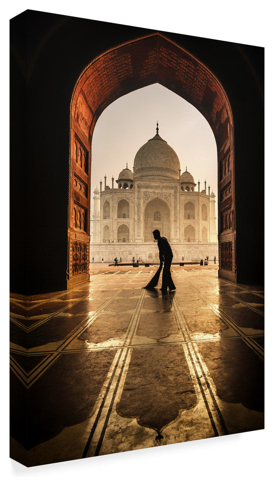 Pavol Stranak 'Taj Mahal Cleaner' Canvas Art, 32"x22"