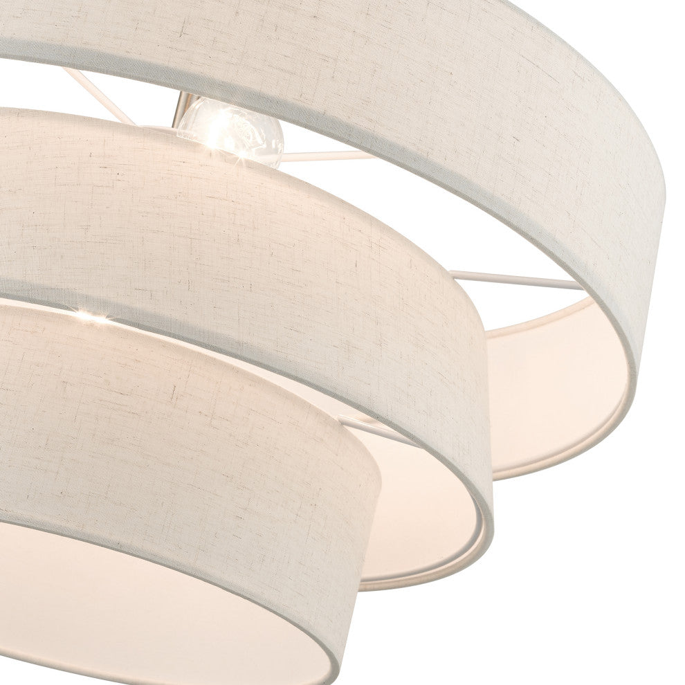 Chandler 4-Light Brushed Nickel Pendant Chandelier