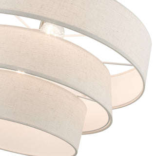 Chandler 4-Light Brushed Nickel Pendant Chandelier
