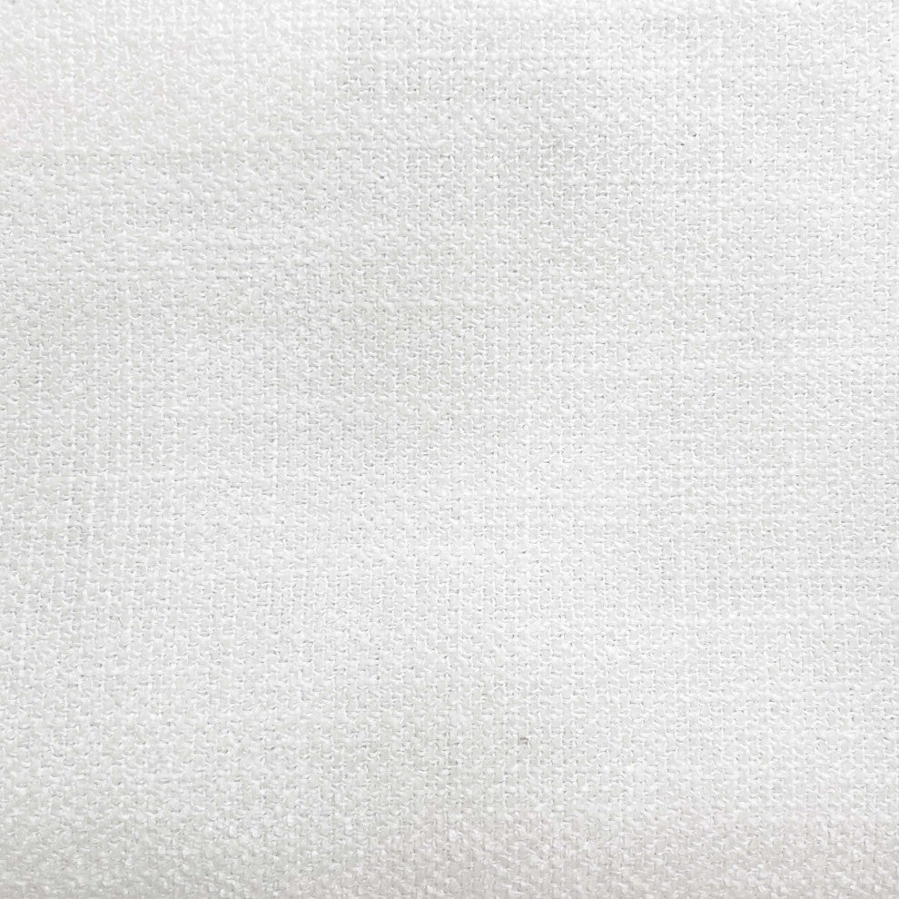 Garcelle Stain-Resistant Fabric Loveseat, White