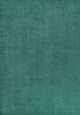 Haze Solid Low-Pile Runner Rug, Emerald, 9 X 12