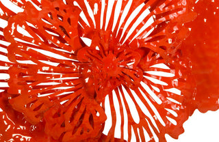 Flower Wall Art, Coral, Small