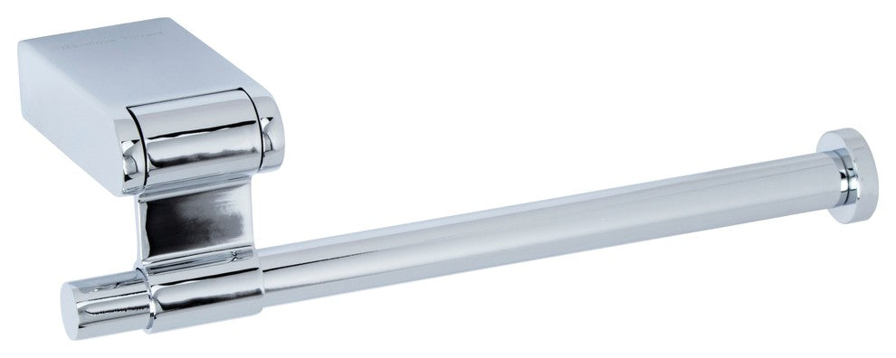 Iris Toilet Paper Holder Without Lid, Polished Chrome, Chrome