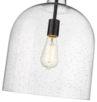 Zlite 817-12MB 1-Light Pendant, Clear Seedy