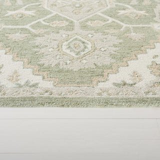 Lauren Ralph Lauren Collection Percy Rug, LRL6652, Green/Ivory, 8'x10'