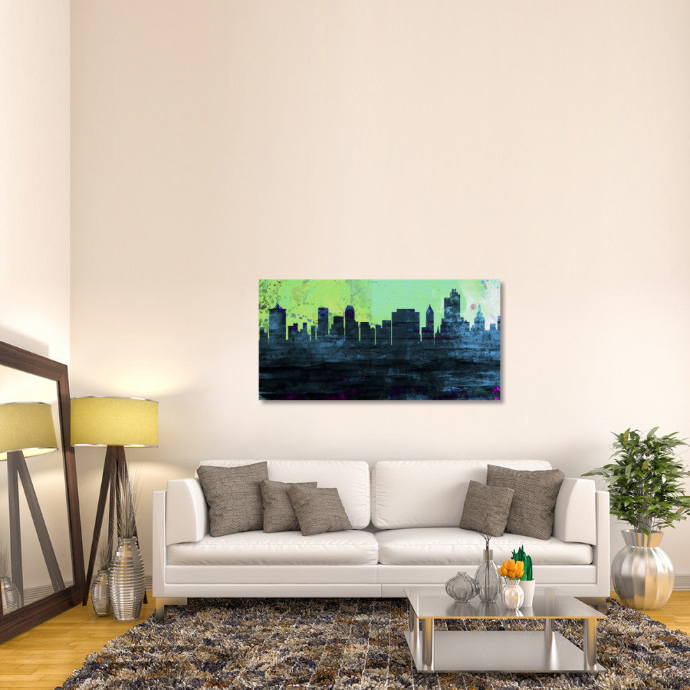 "Tulsa City Skyline" Fine Art Print