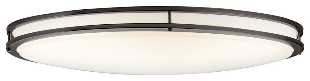 Kichler Avon 1 Light LED Flush Mount, Olde Bronze, 32