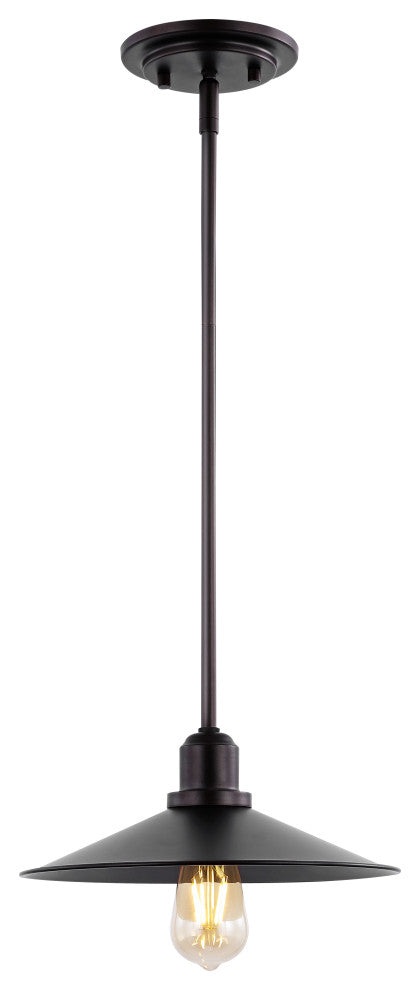 Cade 3-Light Metal LED Pendant, Oil Rubbed Bronze, Width: 10.5"