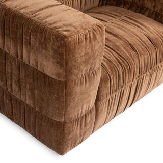 Afeela Upholstered Swivel Chair, Bronze