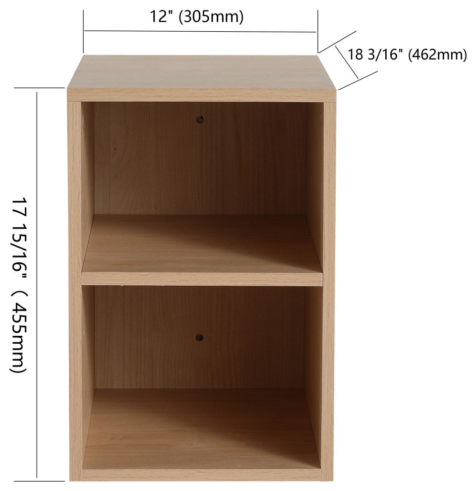 GDF Studio 40" Wall-Mounted Bathroom Vanity, Ceramic Sink & Soft-Close Doors