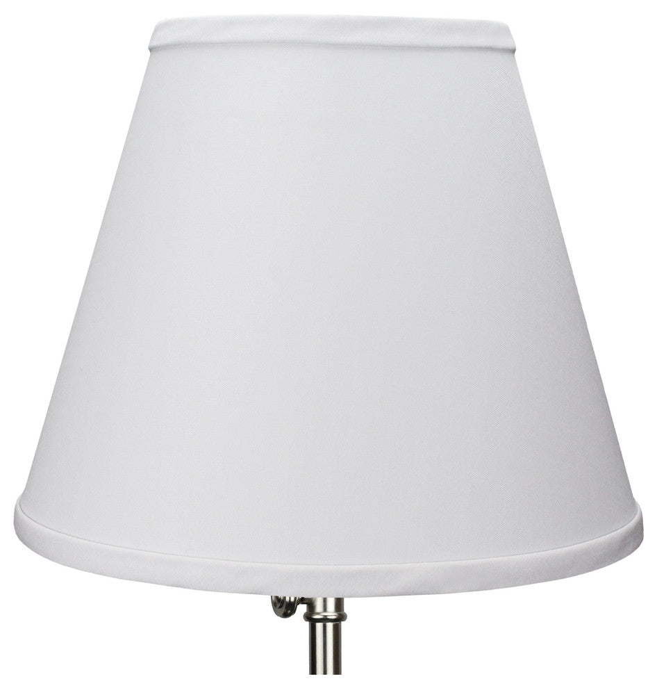 Fenchel Shades, 6"x11"x9" Spider Attachment Empire Lamp Shade, Linen
