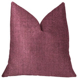Plumptious Purple Luxury Throw Pillow, 20"x26" Standard