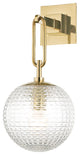 Hudson Valley Jewett One Light Wall Sconce 7101-AGB