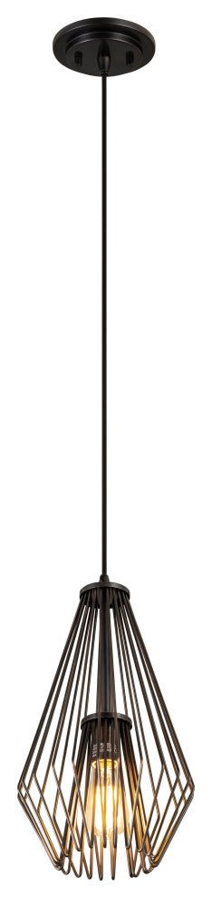 Zlite 442MP-BP 1-Light Mini Pendant, Plated Bronze