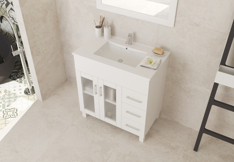 Nova Vanity, White, 32"