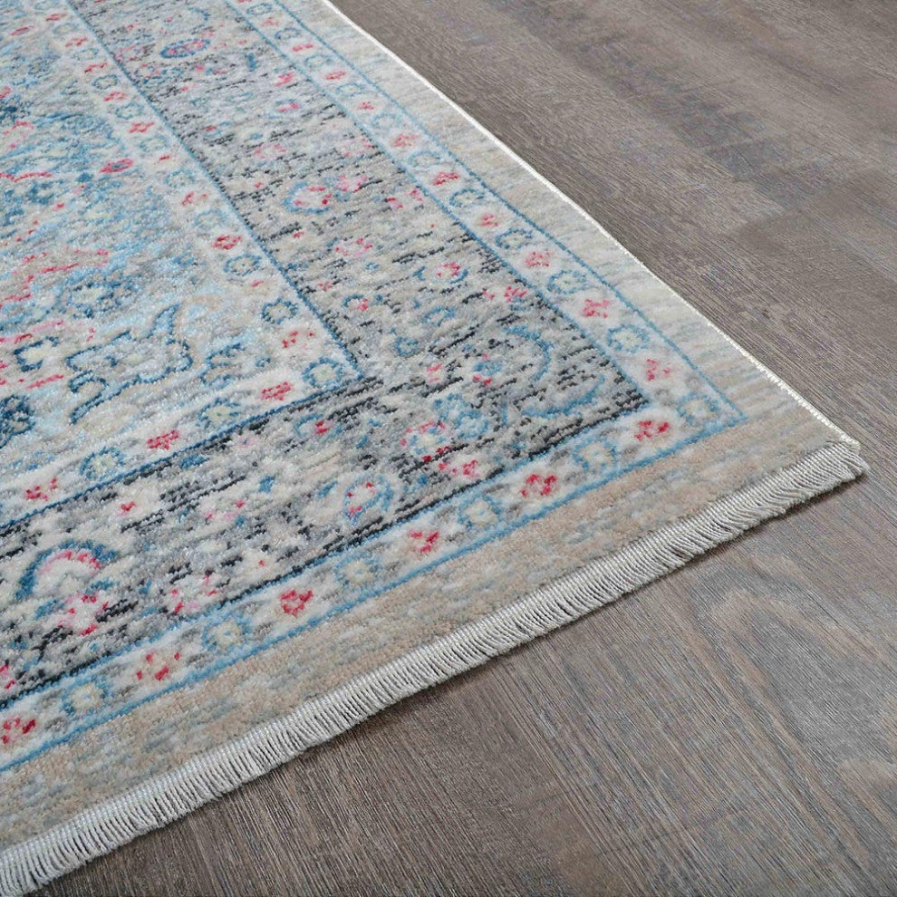 MACHINE MADE POLYESTER AREA RUGS  -Multicolor, Oriental ,Rugs for Living Room