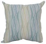 17" Jacquard Throw Pillows With Inserts, Set of 4, Clove Seagla