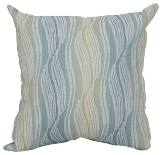 17" Jacquard Throw Pillows With Inserts, Set of 4, Clove Seagla