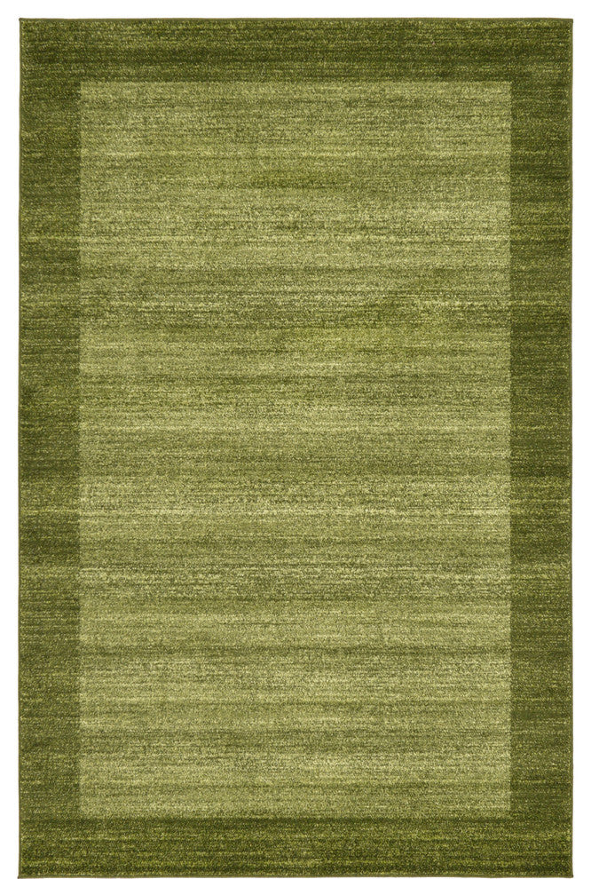 Unique Loom Light Green Del Mar Abigail 5' 0 x 8' 0 Area Rug