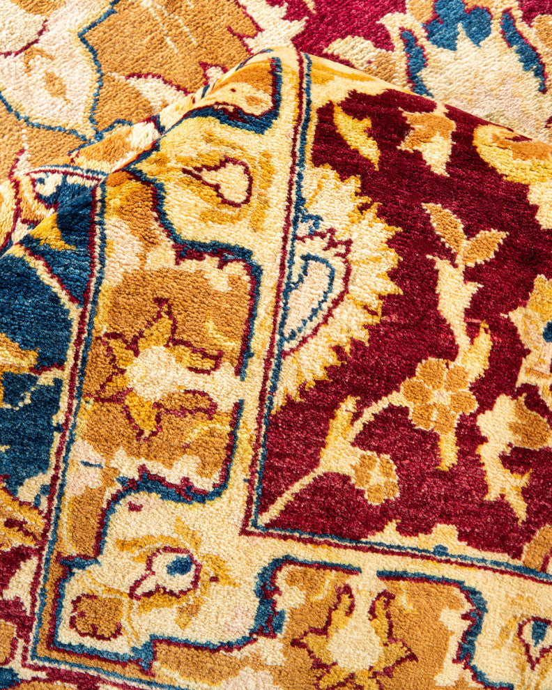 Mogul, One-of-a-Kind Hand-Knotted Area Rug Red, 8' 0" x 10' 1"