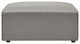 Accent Chair Ottoman, Velvet, Gray, Modern, Living Lounge Hotel Hospitality