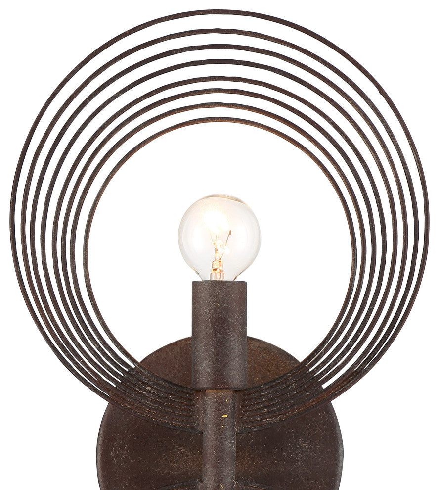 Crystorama DOR-B7722-FB, 2-Light Wall Mount, Forged Bronze