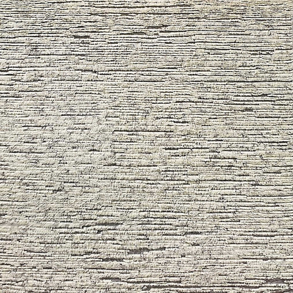 Ahgly Company Indoor Square Mid-Century Modern Area Rugs, 7' Square