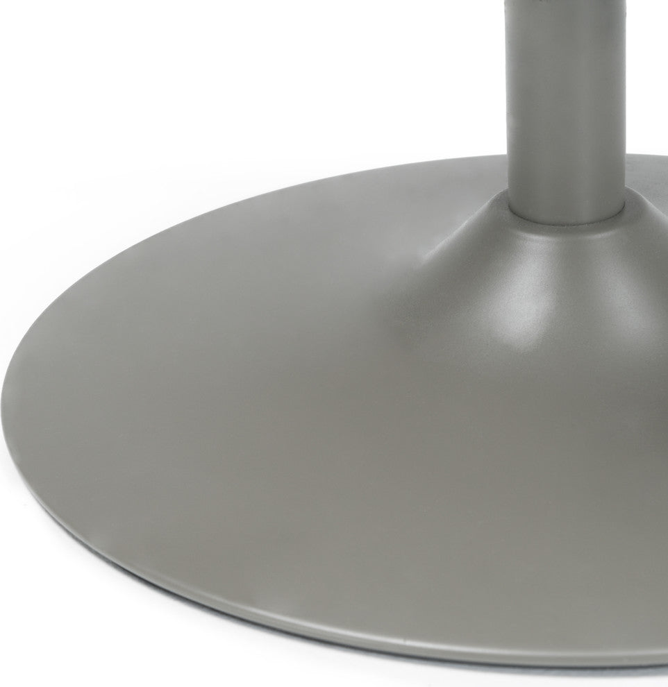 Comfort Airlift Wicker Bar Stools, Set of 2, Gray