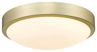 Gabi 10" LED Flush Mount, Brushed Champagne Bronze